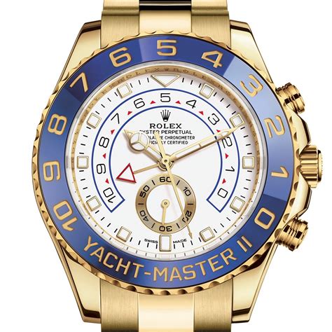 rolex - yacht-master ii oyster 44mm yellow gold|rolex yacht master ii.